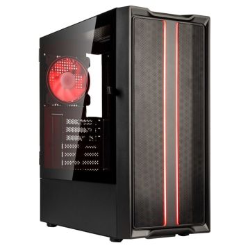 Kolink Inspire K12 ARGB Midi Tower Zwart, Transparant