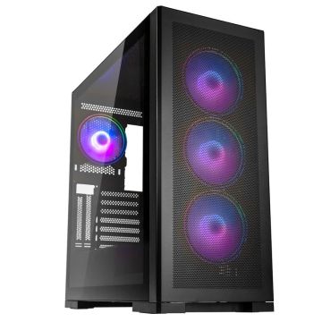 Kolink UNITY MESHBAY ARGB computerbehuizing Midi Tower Zwart
