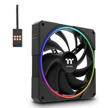 Thermaltake TS140 Black Computer behuizing Ventilator 14 cm Zwart