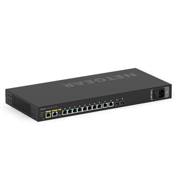 NETGEAR GSM4212P Managed L2/L3 Gigabit Ethernet (10/100/1000) Power over Ethernet (PoE) 1U Zwart