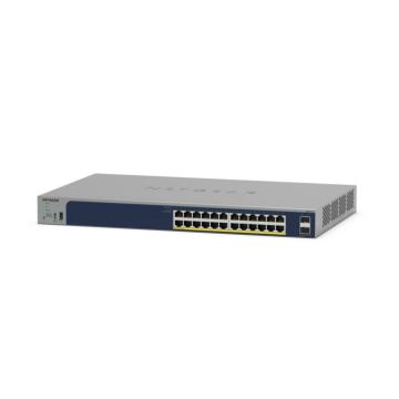 NETGEAR GS724TPP Managed L2 Gigabit Ethernet (10/100/1000) Power over Ethernet (PoE) Grijs